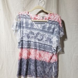 Vintage Roz&Ali Womens blouse size m